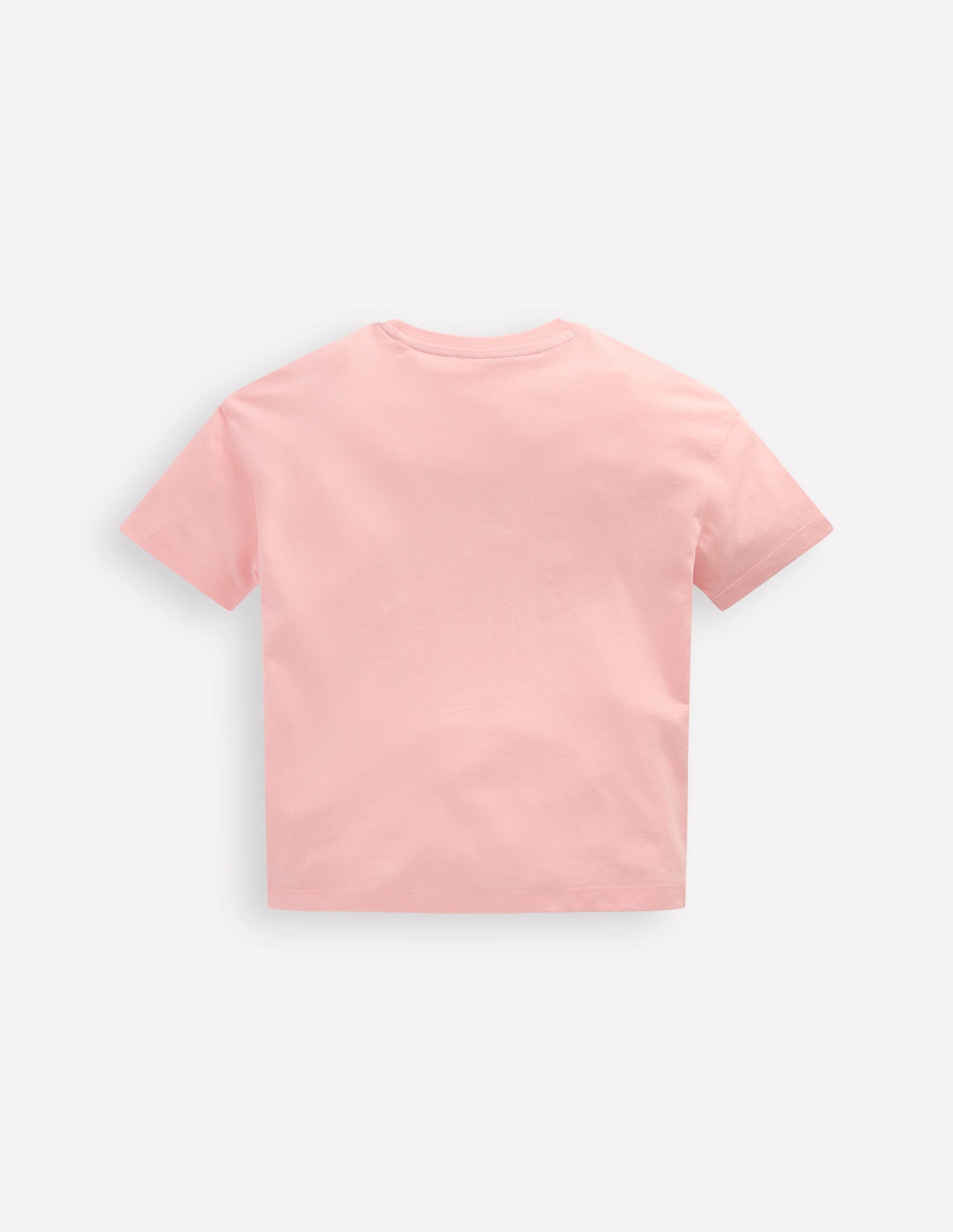 Easy Applique T-shirt-Chalk Pink Heart rainbow-2