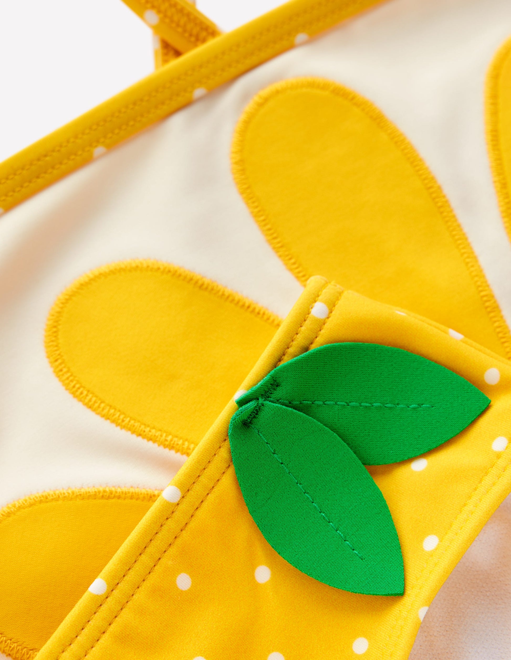 Logo Cross Back Bikini-Yellow-3