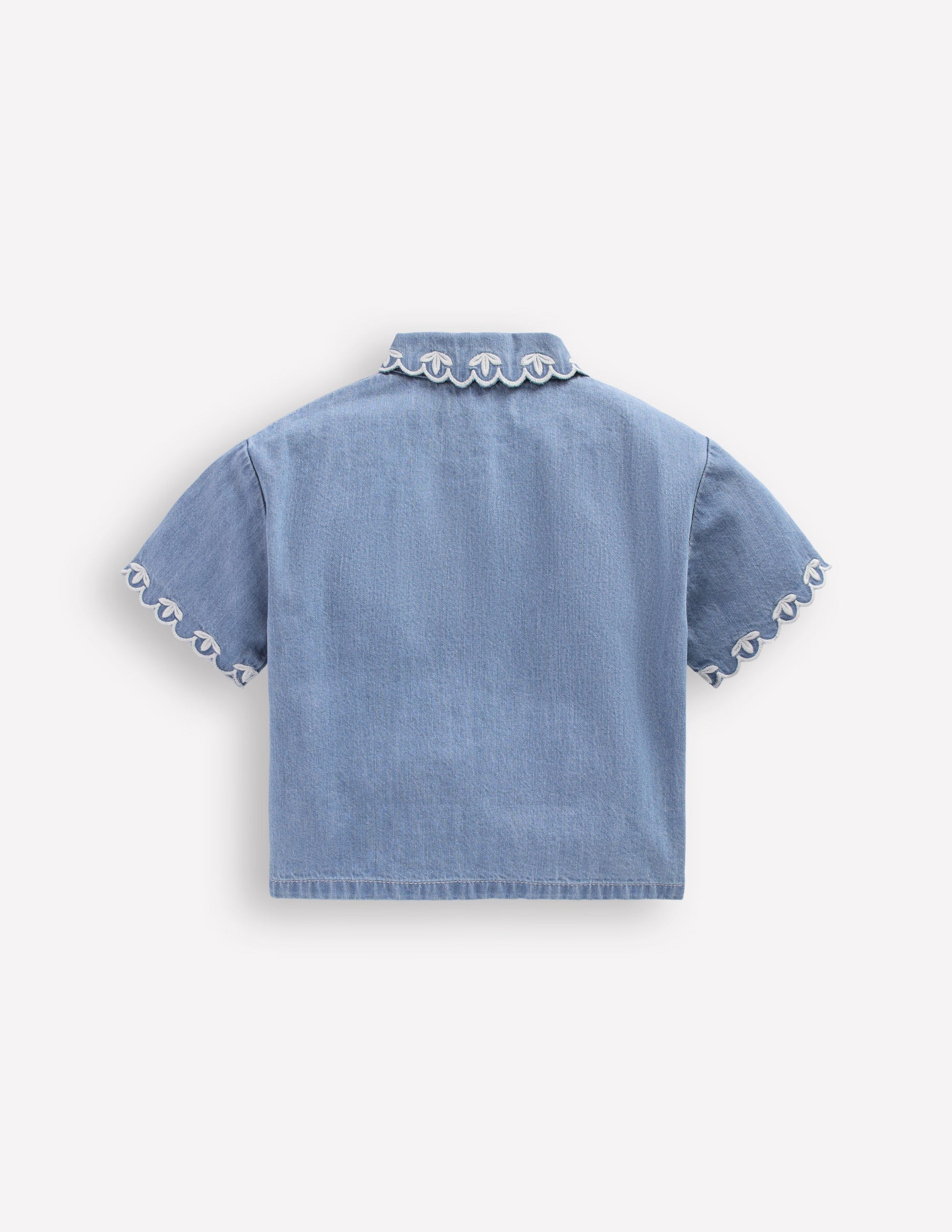 Short Sleeve Relaxed Shirt-Mid Vintage-3