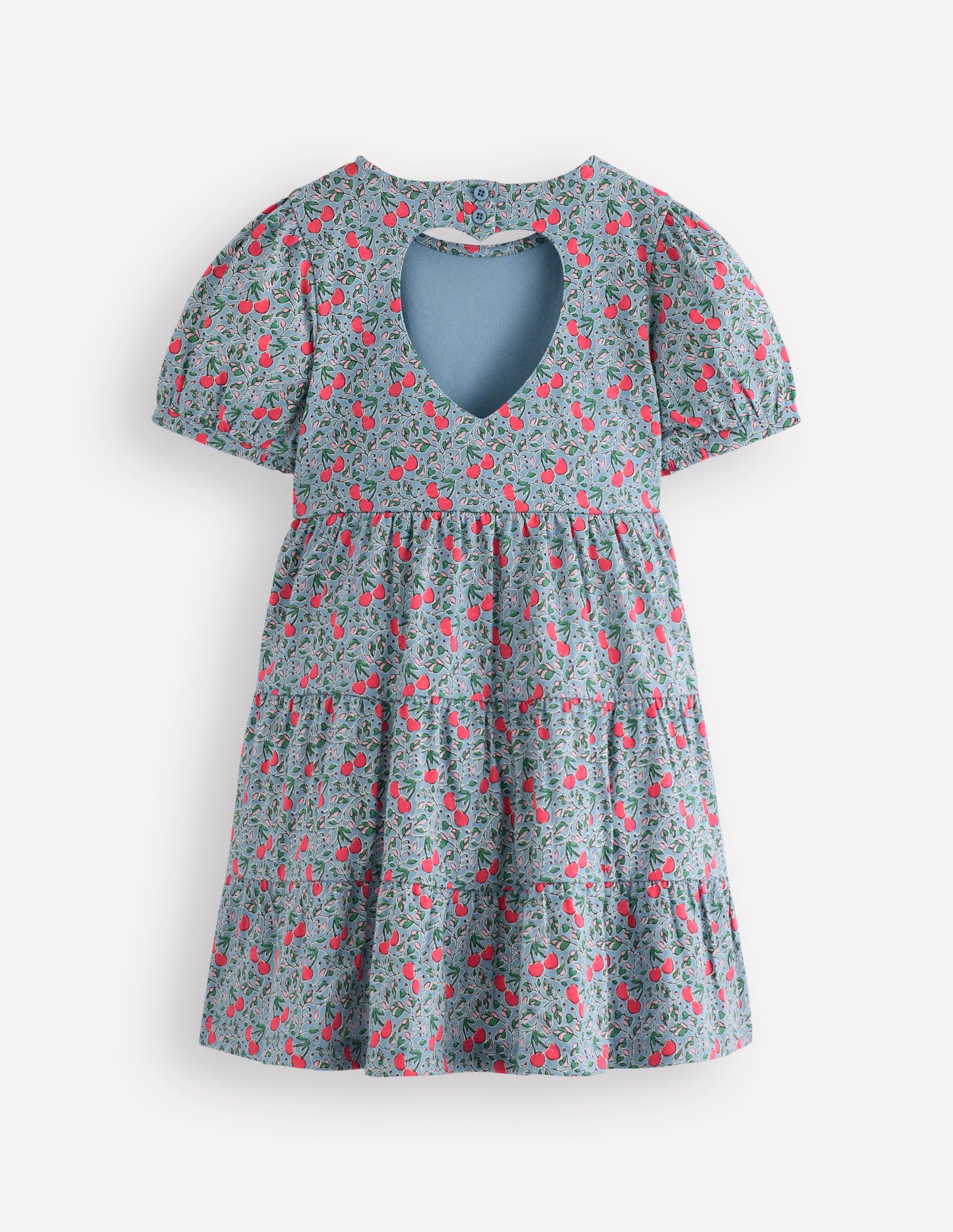Boden Girls Heart Back Jersey Dress