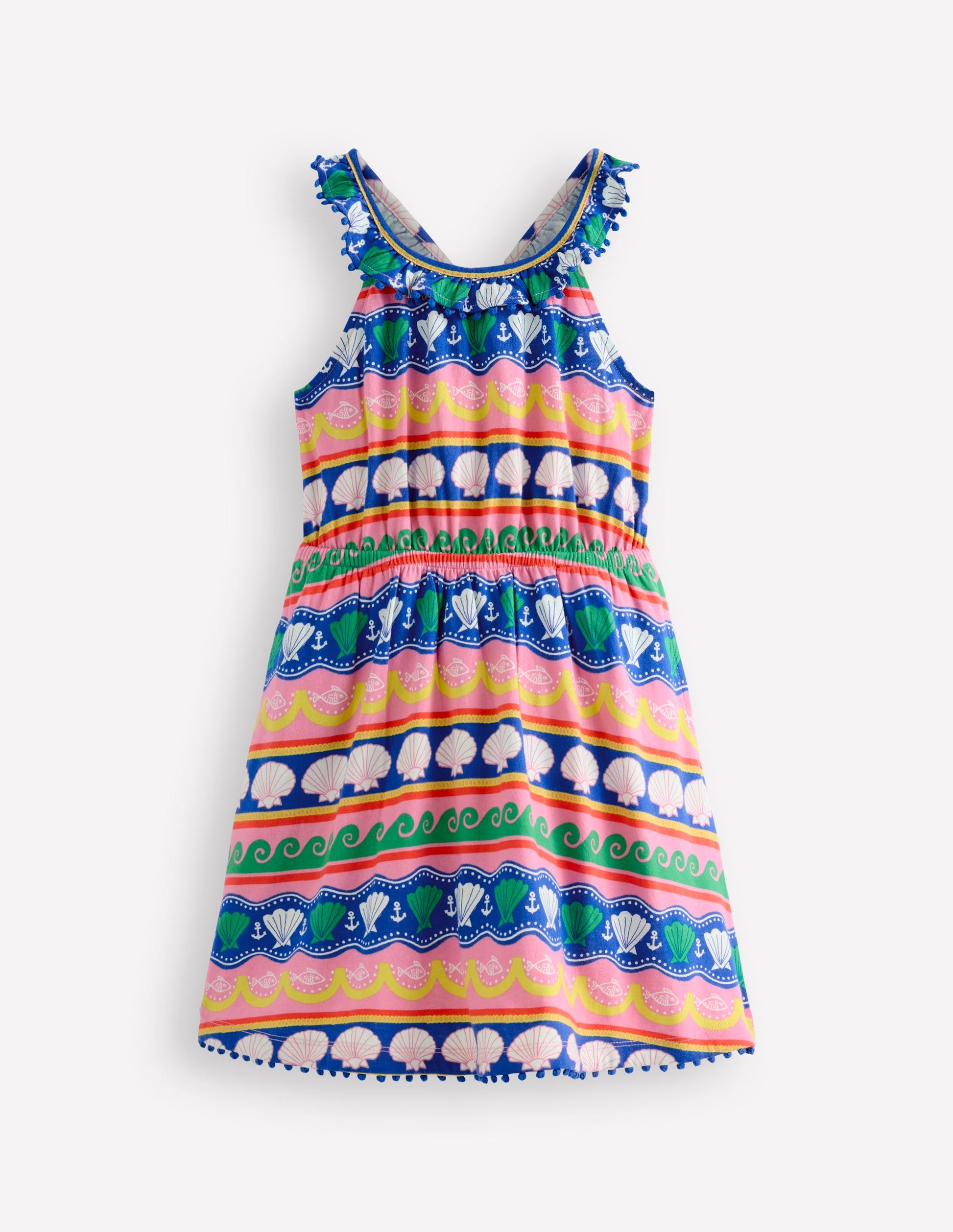 mini boden ruffle dress Girls Boden Long Sleeve Ruffle Dress