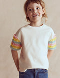 Fun Tulle Top-White