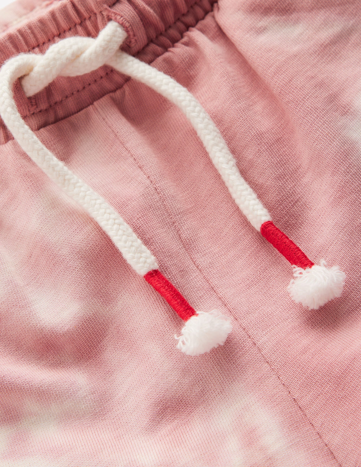 Tie Dye Logo Shorts-Vintage Pink - Image 3