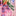 Shirred Bow Back Detail Dress-Multi Pink Floral