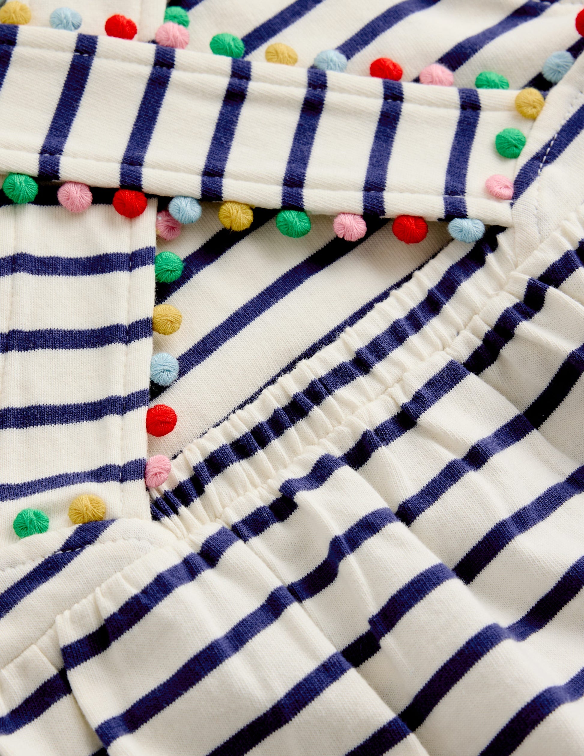 Jersey Cross-back Dress-Starboard Blue Stripe-3