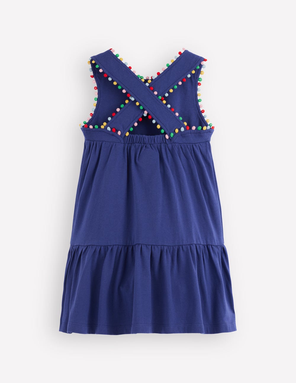Jersey Cross - back Dress - Starboard Blue | Boden USA