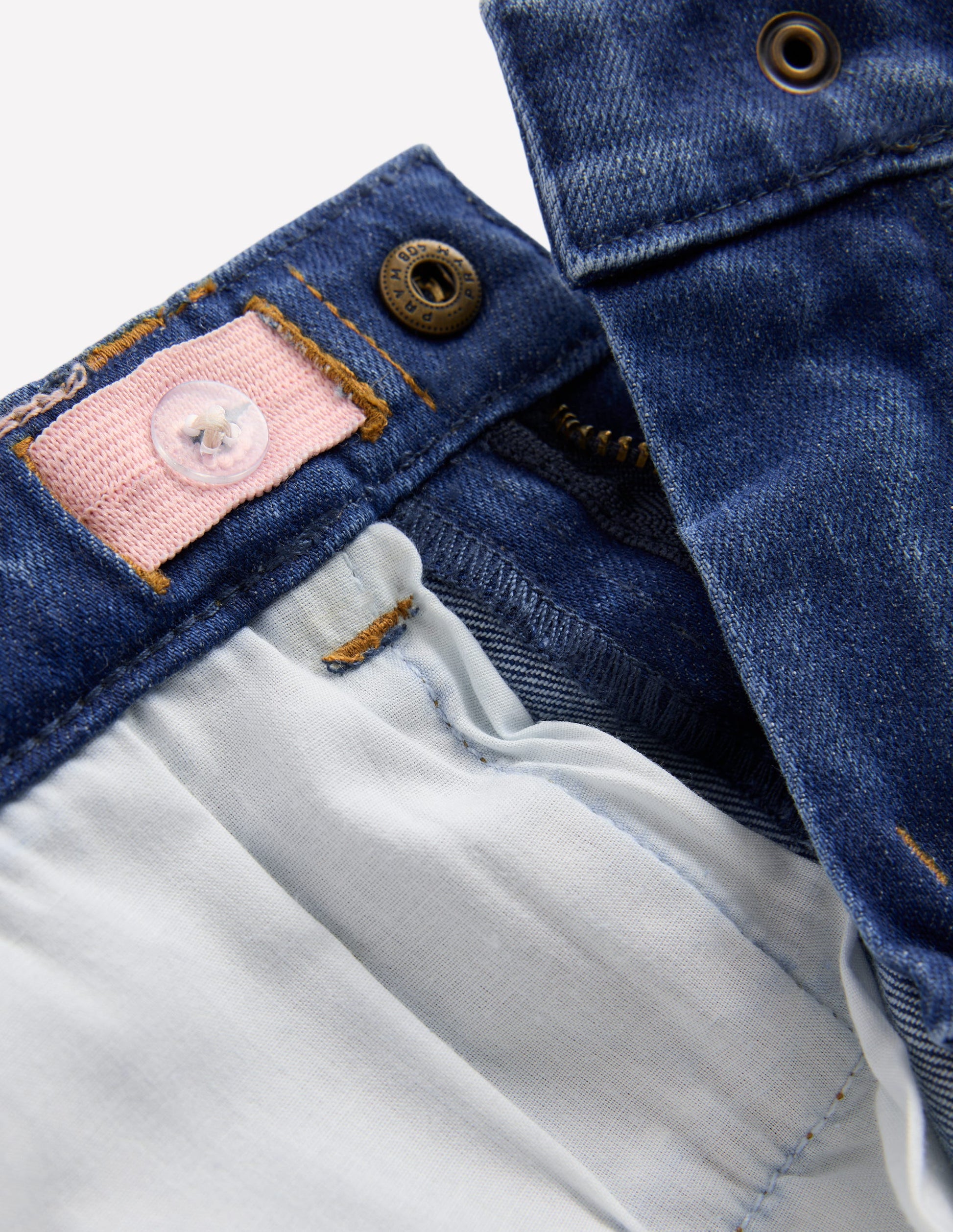 Capri Pants-Denim Mid Wash-4