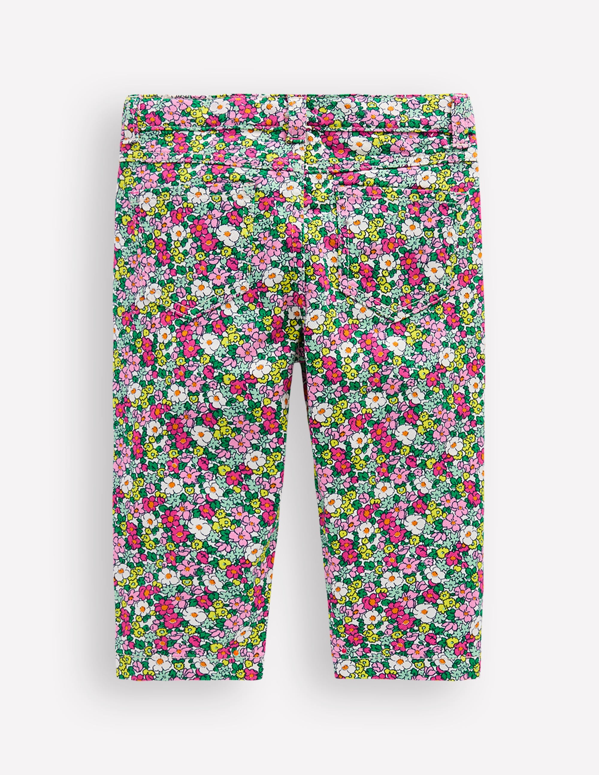 Capri Pants-Multi Summerflower Bed - Image 2