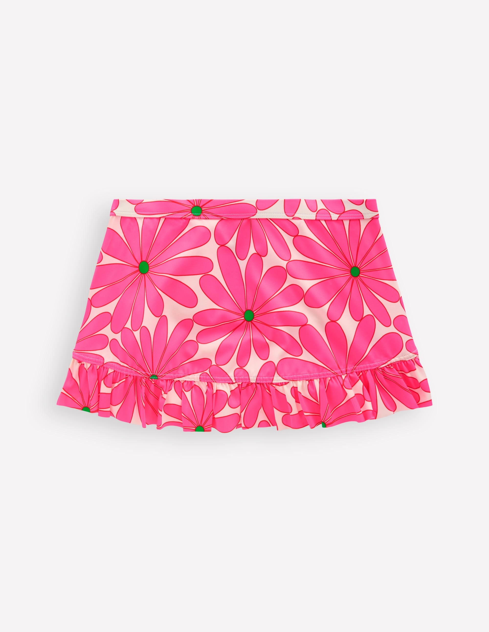 Swim Skirt-Festival Pink Daisy - Image 2