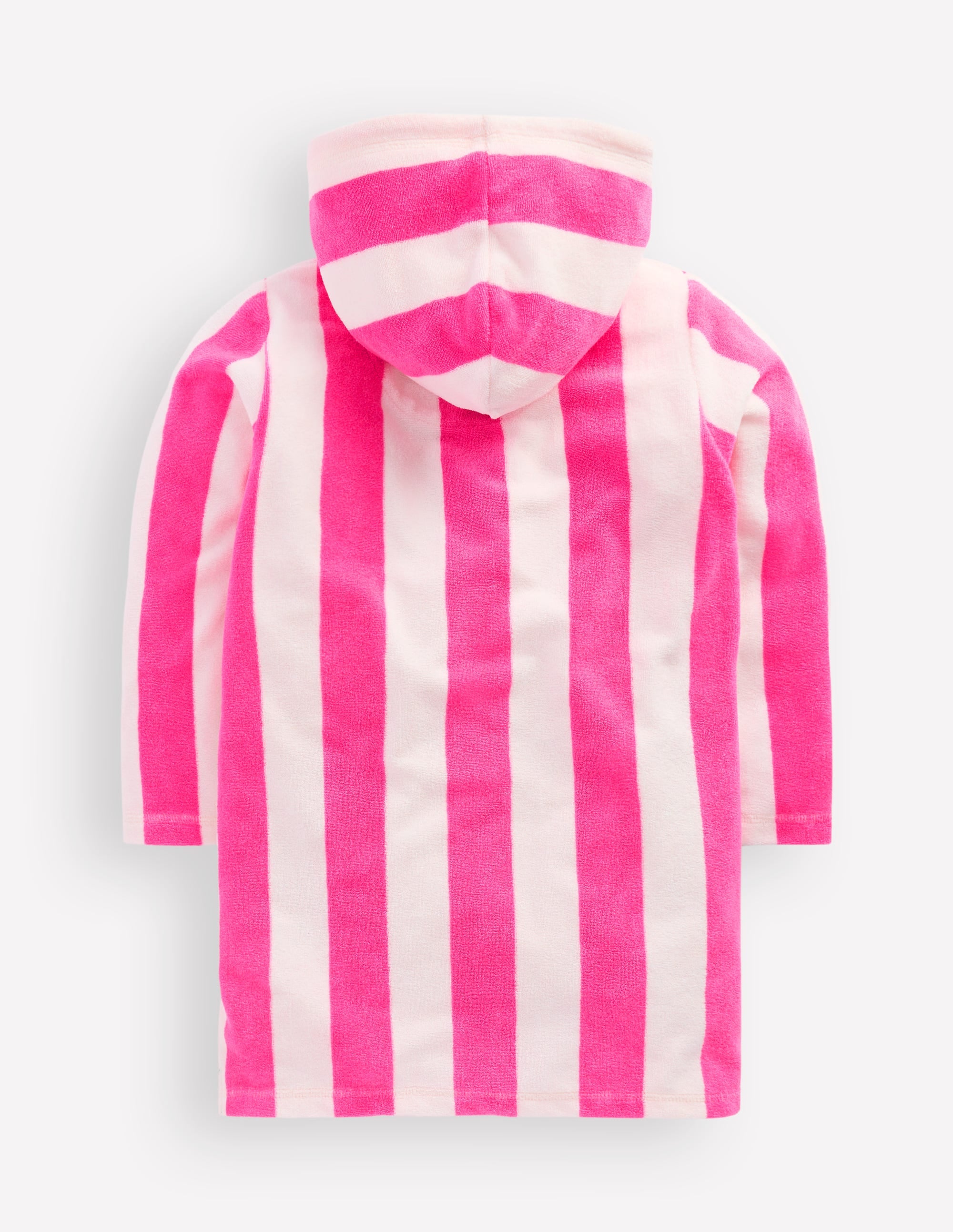 Fun Romie Towelling Zip-Up-Sorbet Pink Turtles - Image 3