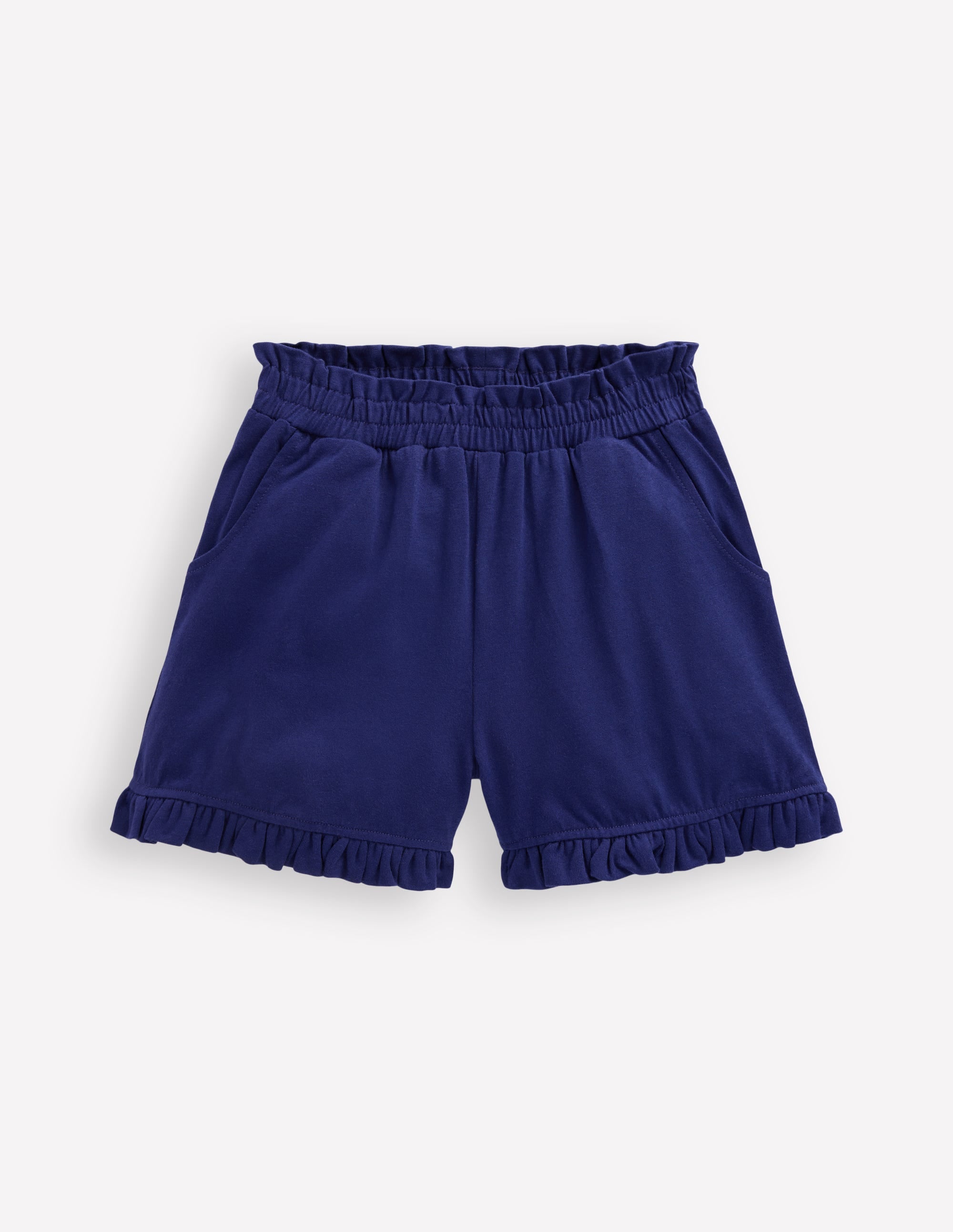 Pretty Jersey Shorts-Navy - Image 1