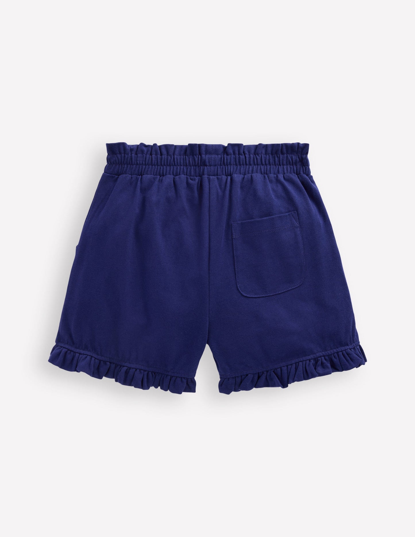 Pretty Jersey Shorts-Navy