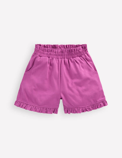 Pretty Jersey Shorts-Purple-1