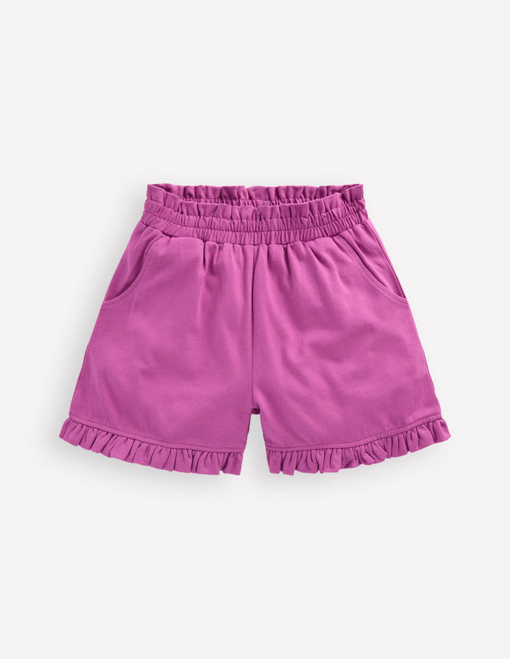 Pretty Jersey Shorts-Purple