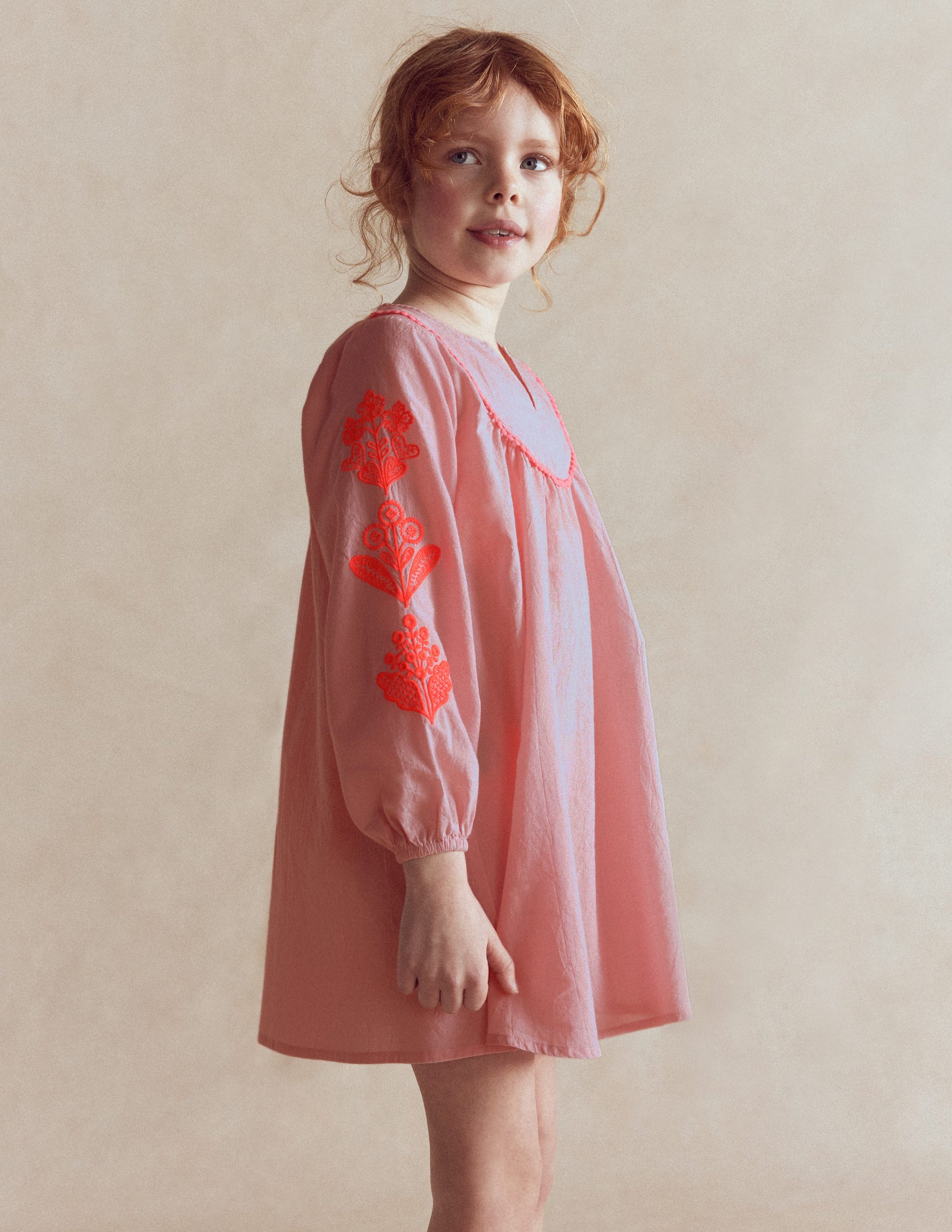 Swim Kaftan-Vintage Pink-1