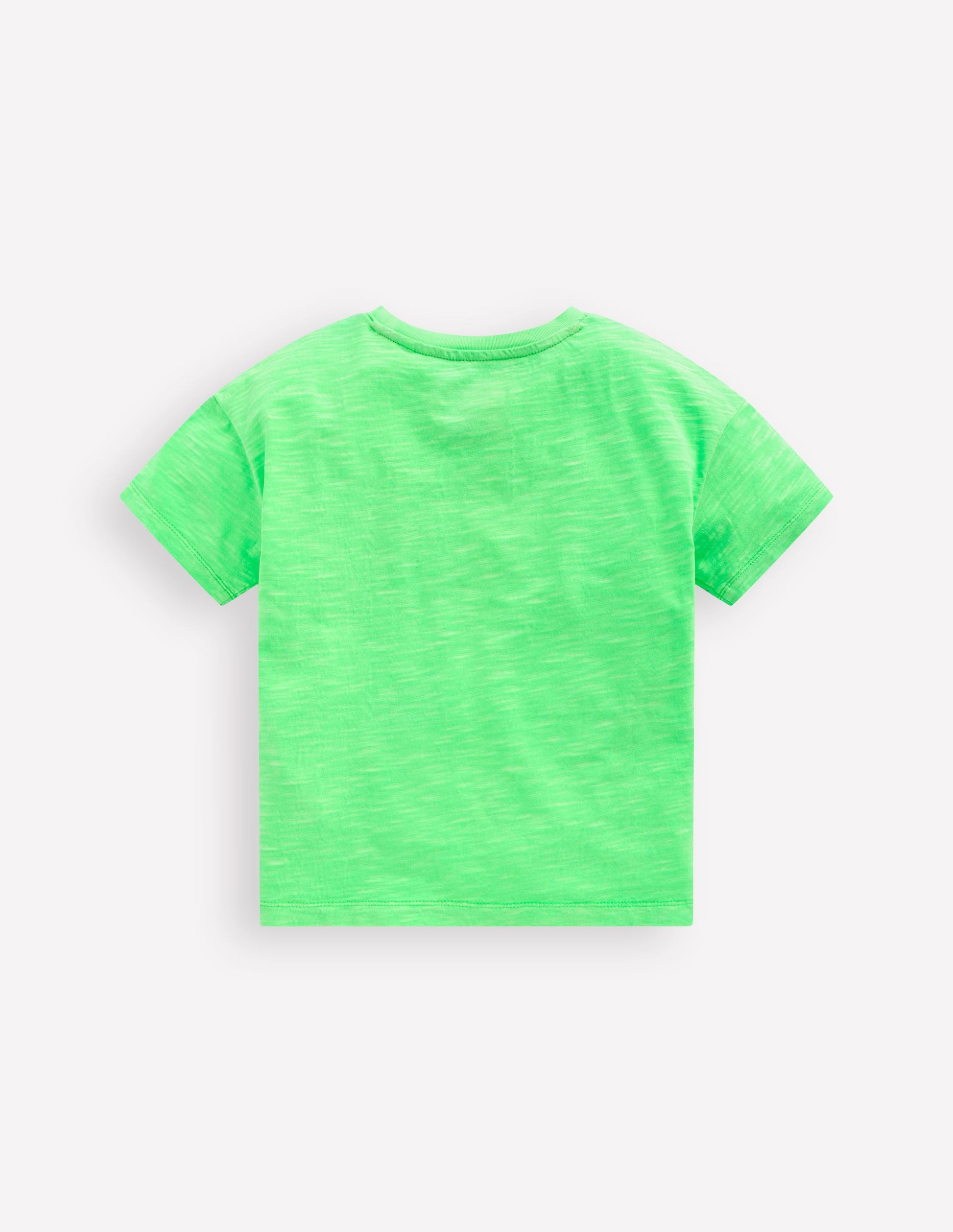 Relaxed Neon T-shirt-Green Neon-2