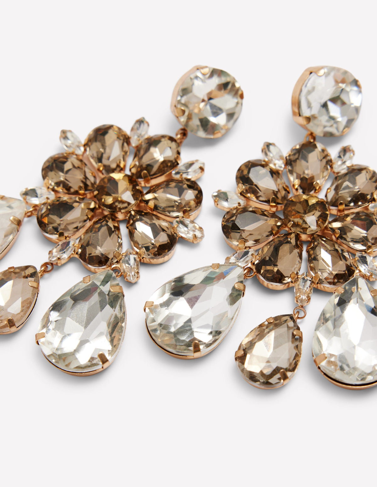Statement Jewel Earrings-Smoke-2