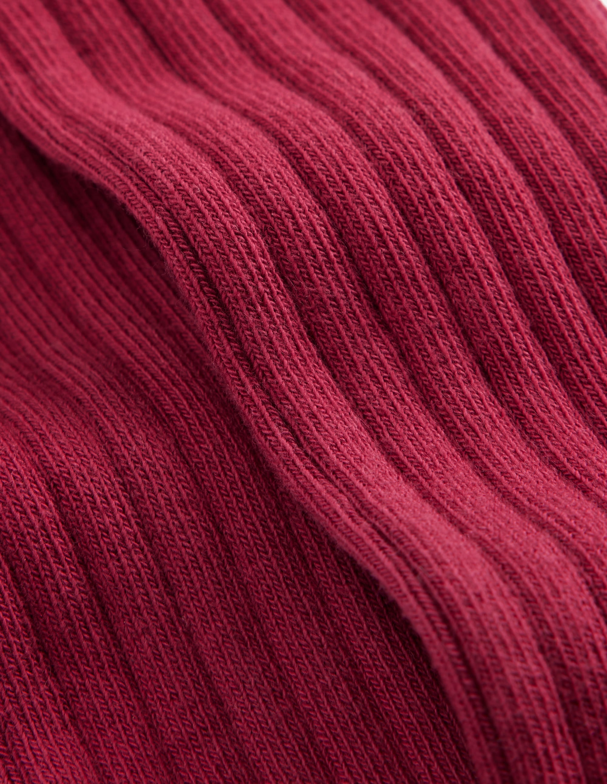 Baby Ribbed Tights-Sweet Cherry - Image 2