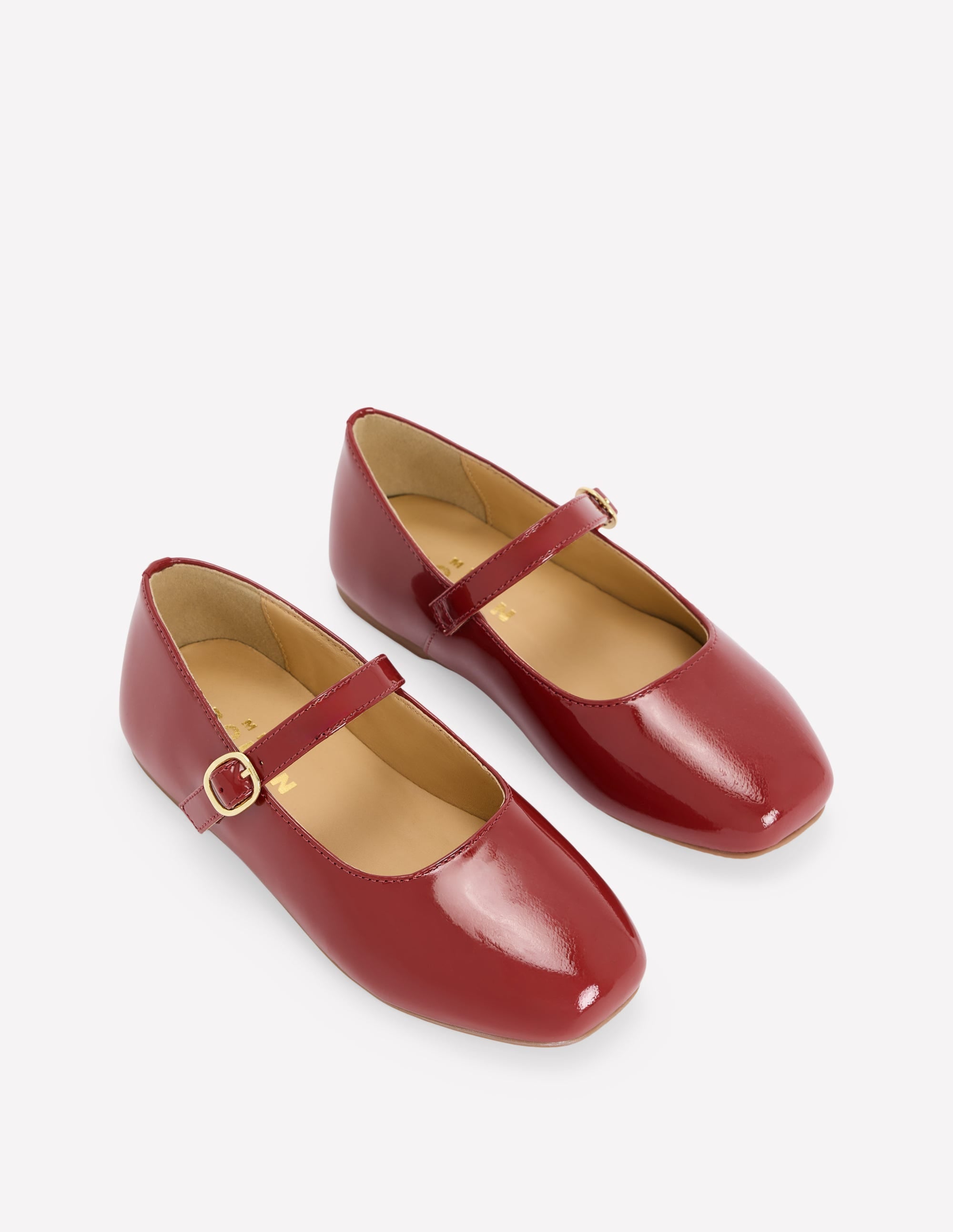 Square Toe Mary Janes-Burnt Orange - Image 2