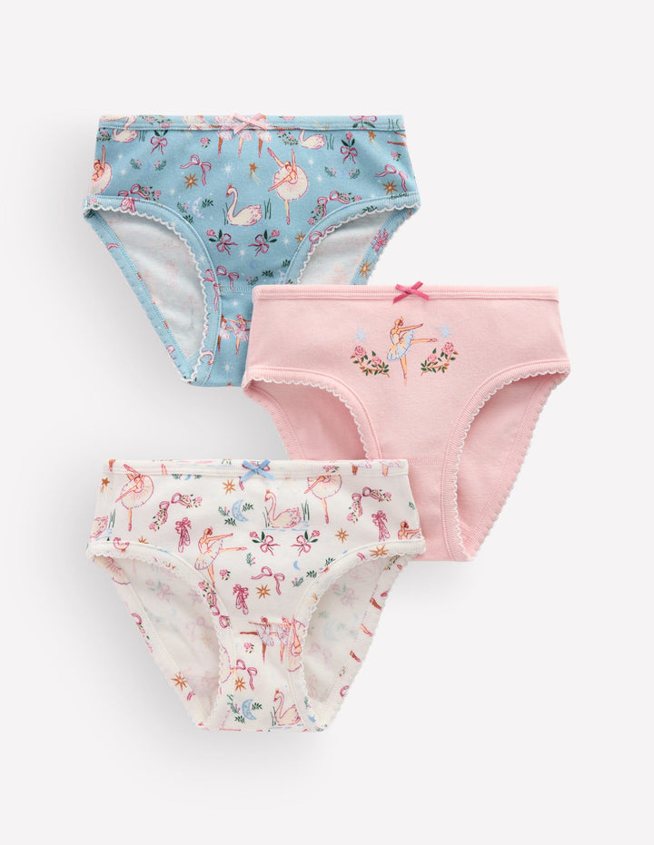 3-pack Underwear-Ballerinas