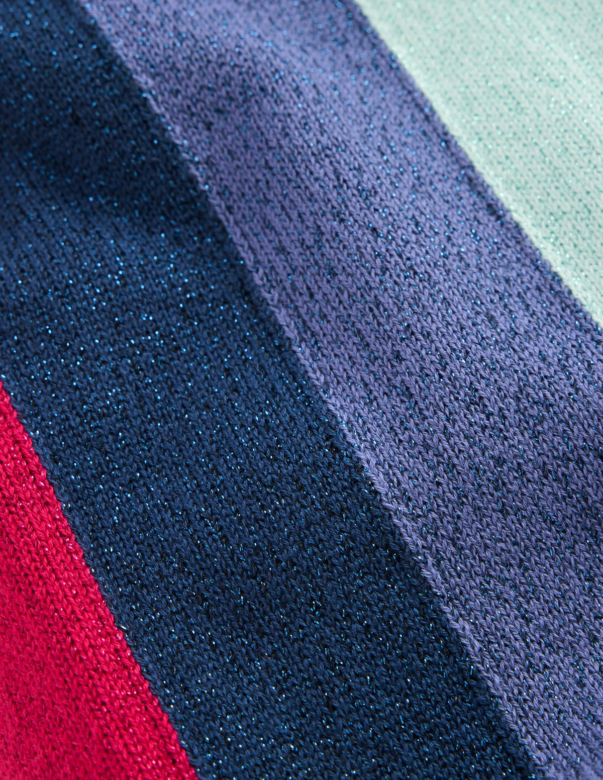 Party Knitted Pants-Rainbow Sparkle Stripe-3