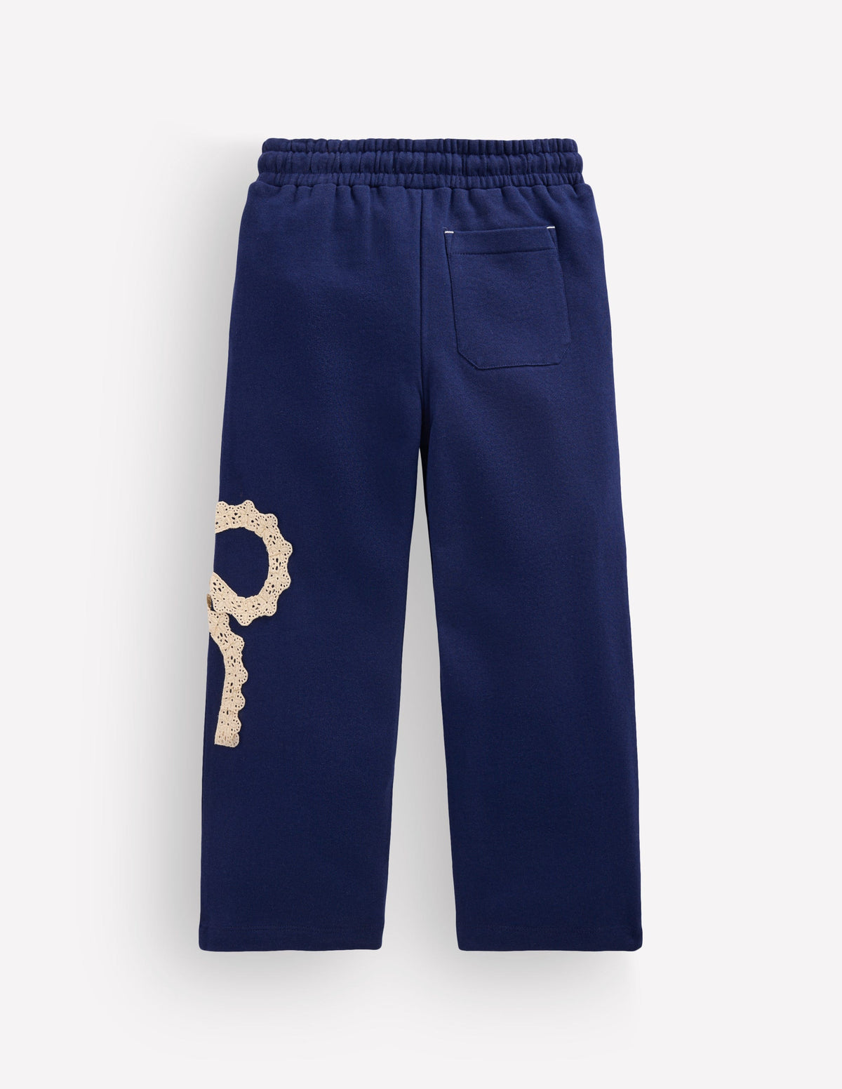 Bobbie Appliqué Sweatpants-Navy Bow - Image 2