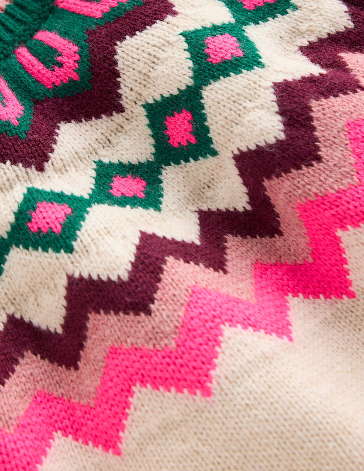 Eleanor Fair Isle Sweater-Oatmeal Marl-4