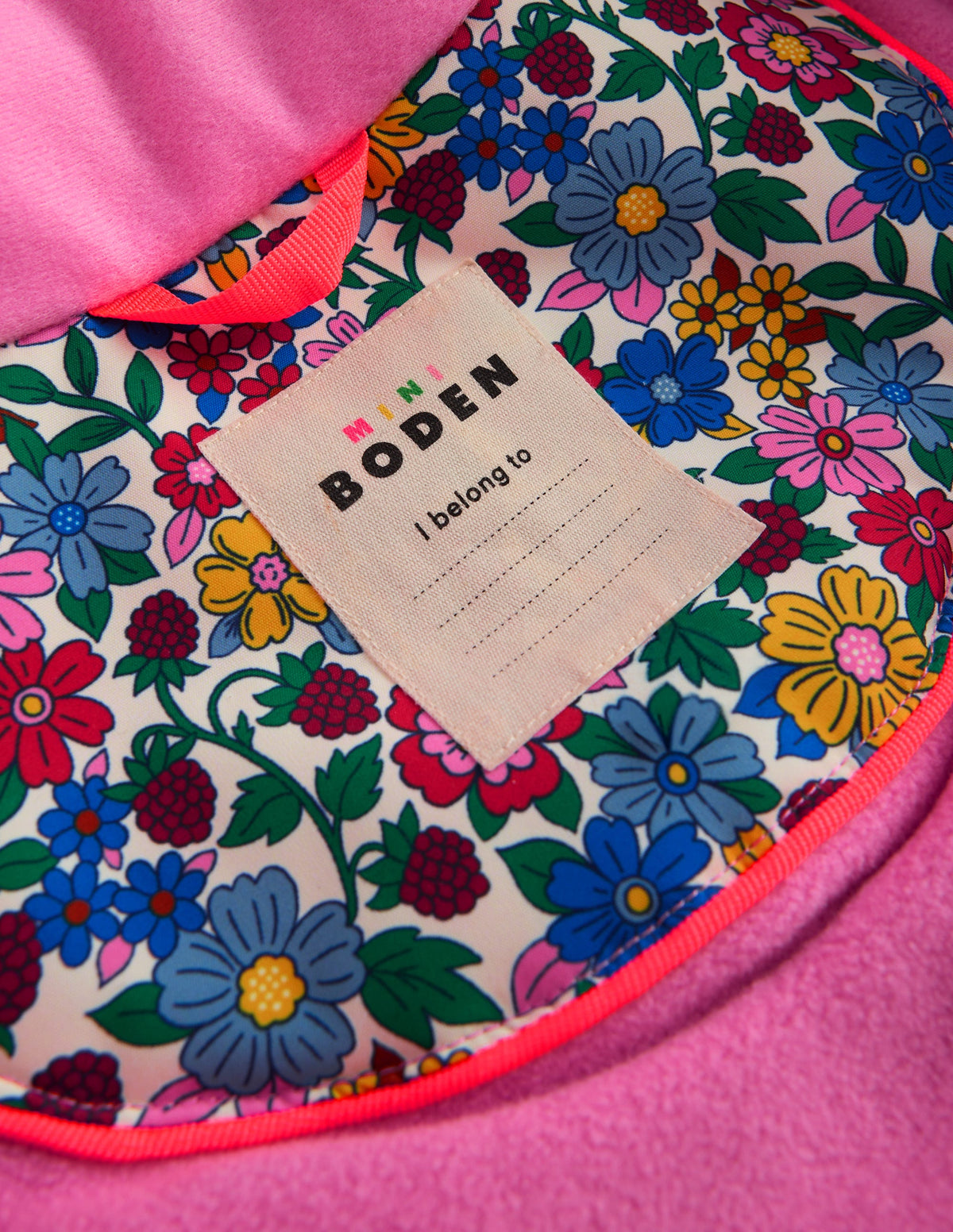 All-Weather Waterproof Coat-Multi Ditsy Floral - Image 4