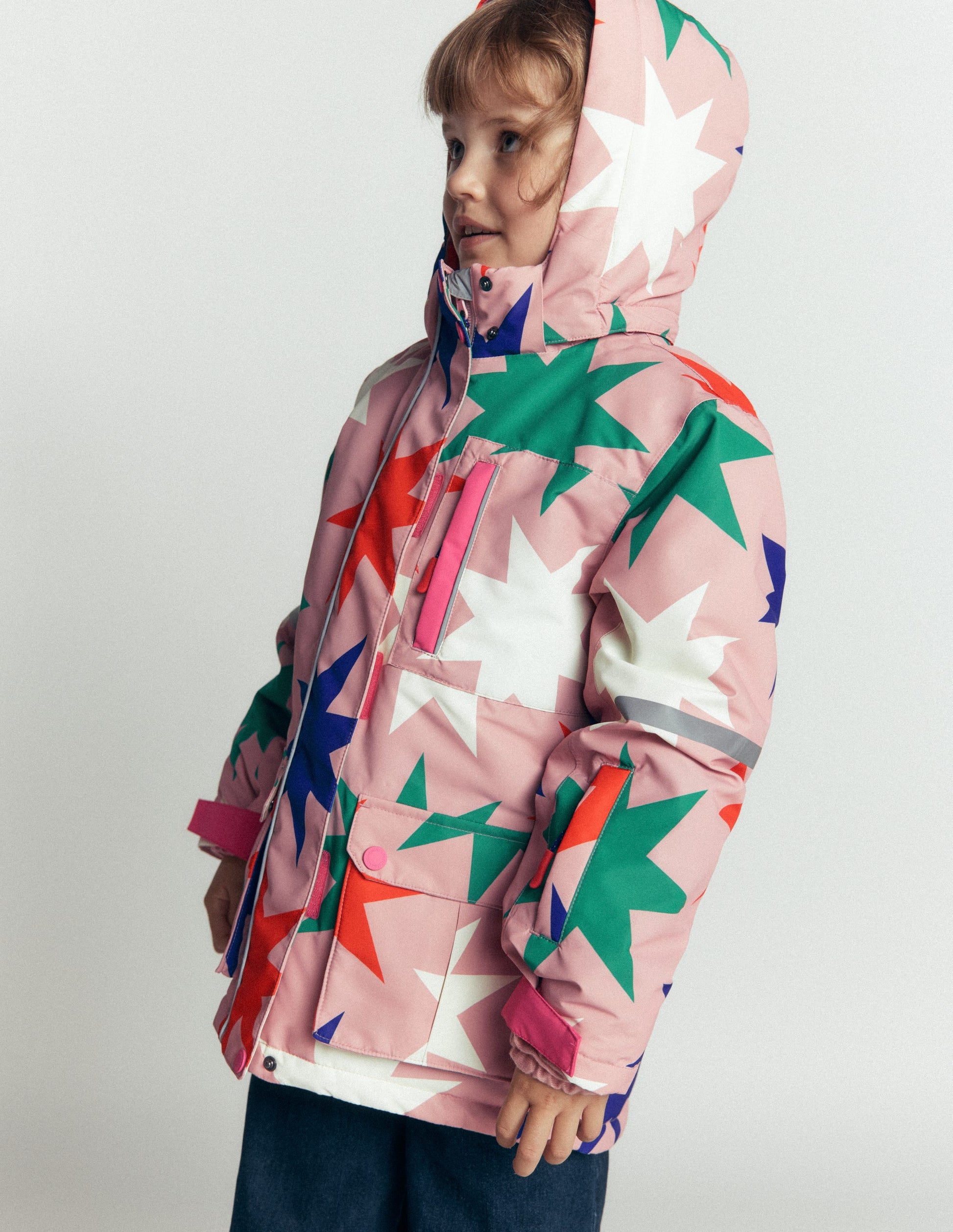 All-Weather Waterproof Coat-Multi Colour Star-7