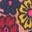 Reversible Borg Hoody-Starboard Blue Berry Floral