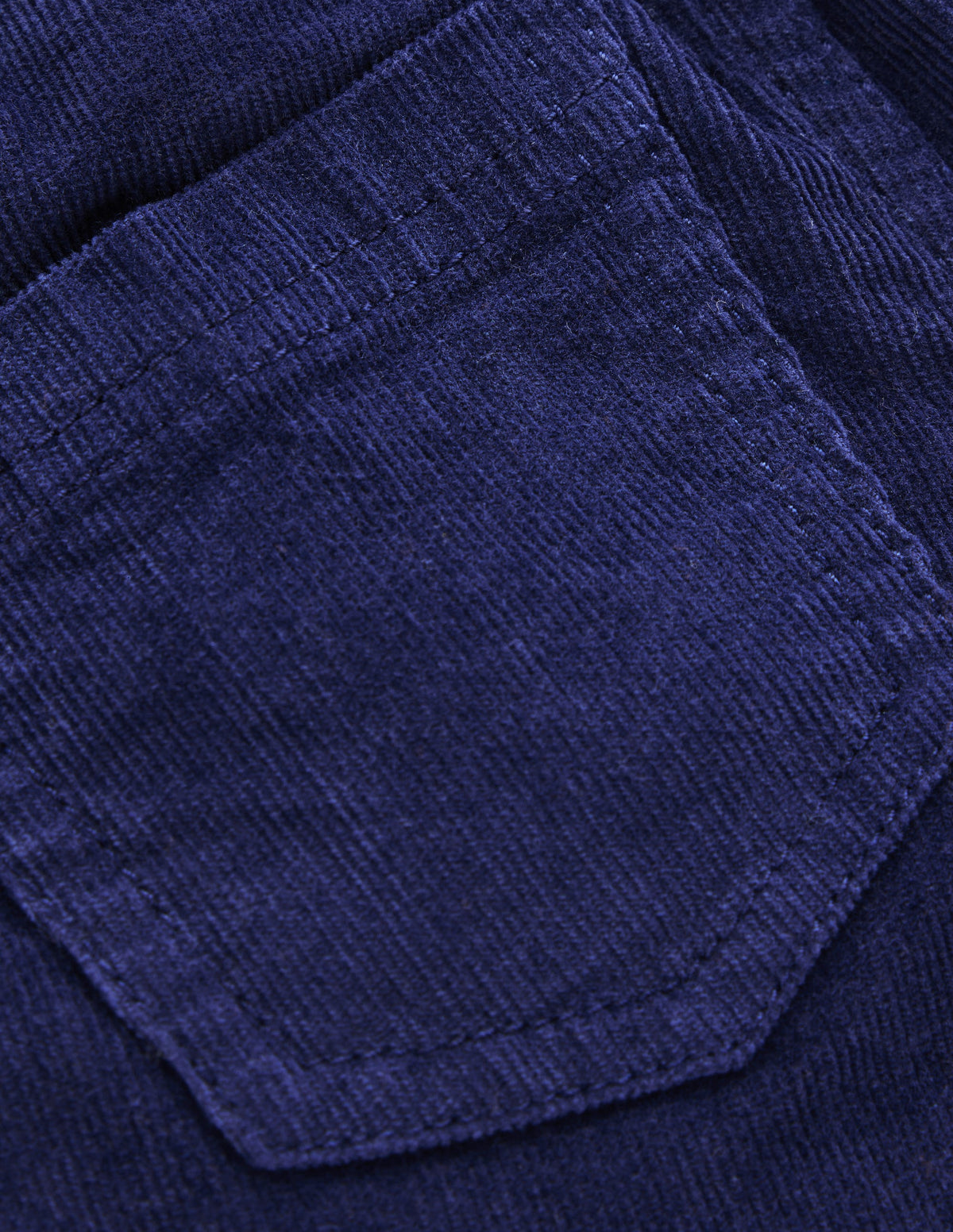 Flared Cord Leggings-Sapphire Blue-3