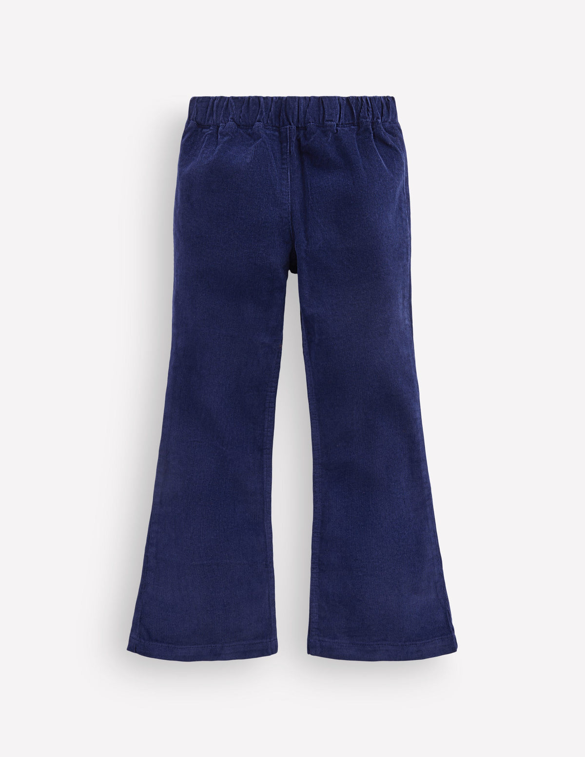 Flared Cord Leggings-Sapphire Blue-1