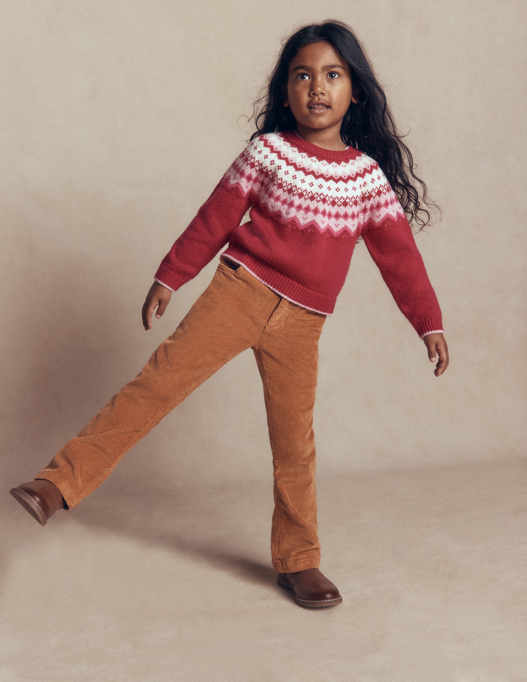 Kick Flare Jeans-Ginger Cord - Image 1