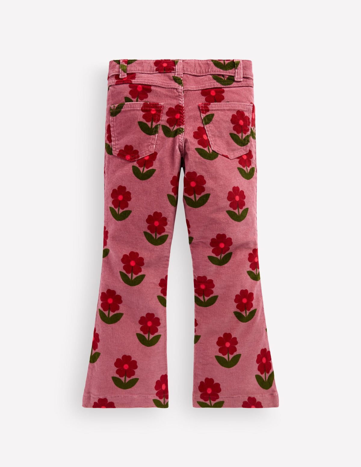 Kick Flare Jeans-Pink Heather Spaced Flower-2