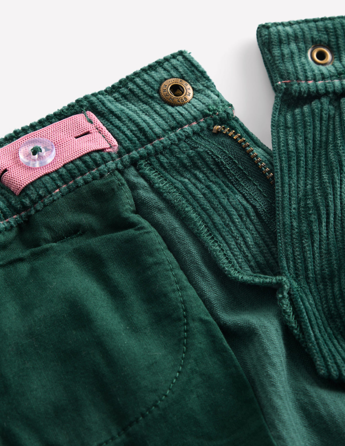 Wide Leg Jean-Malachite Green Cord-6