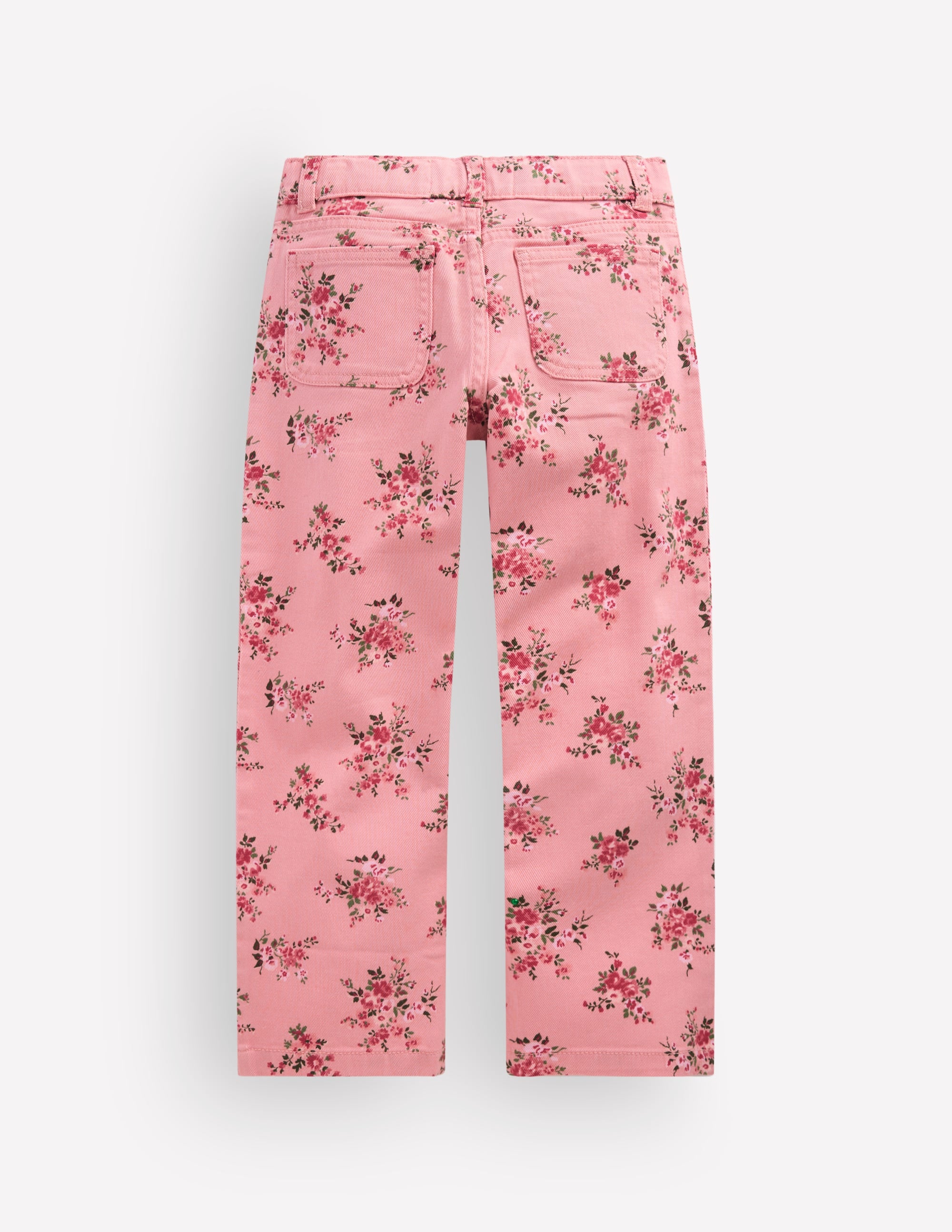 Patch Pocket Straight Jeans-Pink Quartz Soft Floral - Image 3