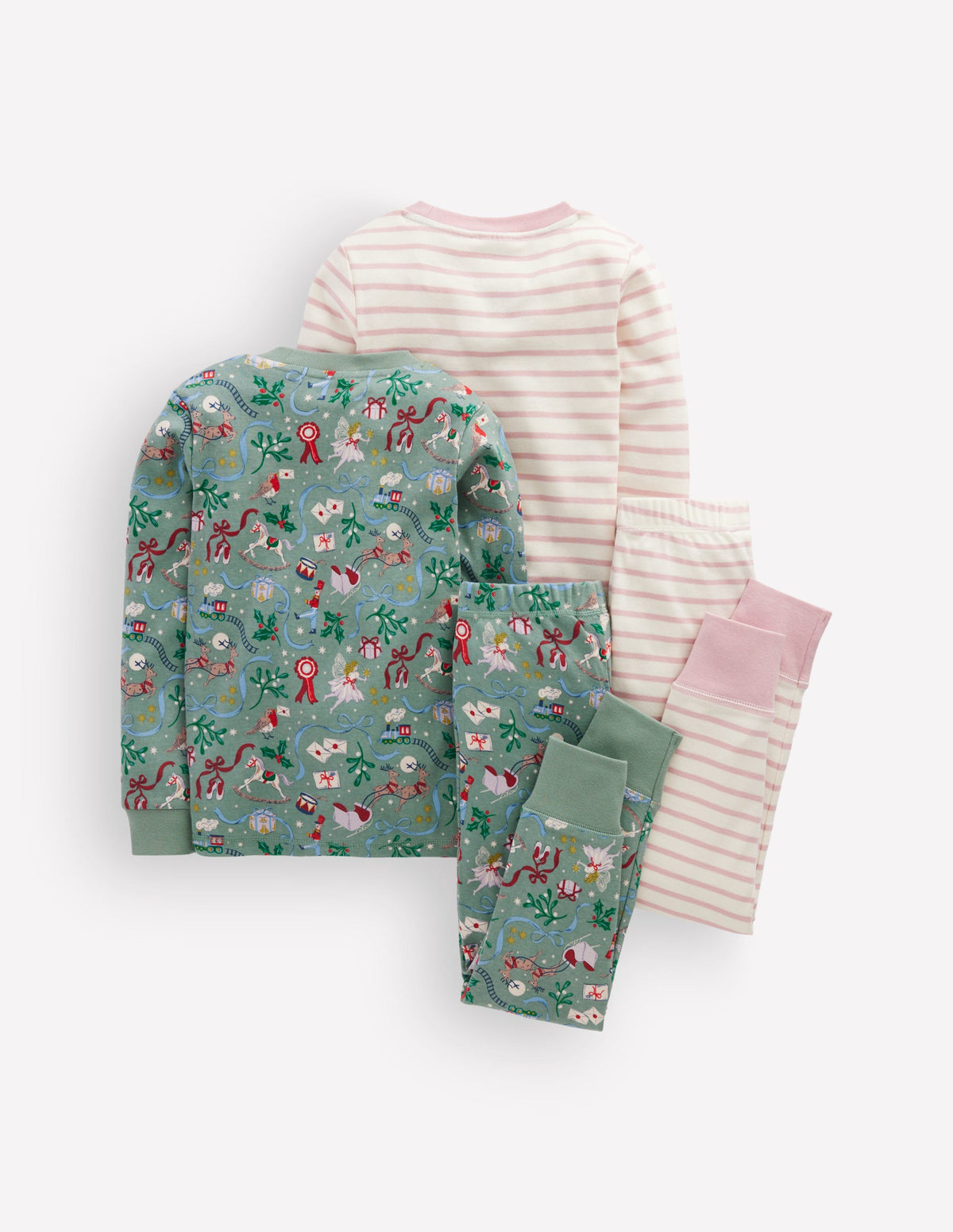 Twin Pack Snug Pajamas-Polar Post - Image 3