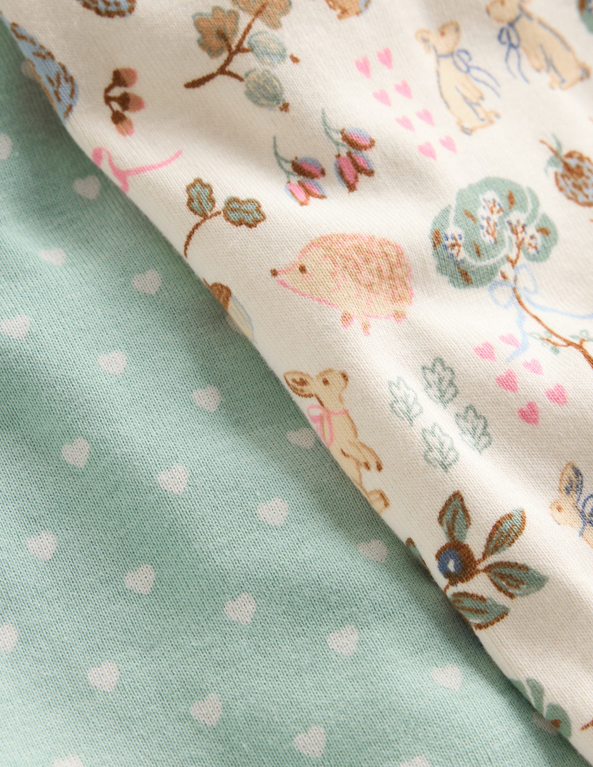 Twin Pack Snug Pajamas-Autumn Print-2