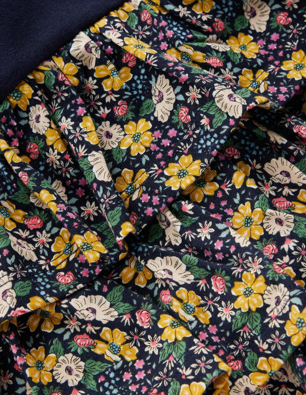Cora Jersey RaRa Dress-Blue Floral-2