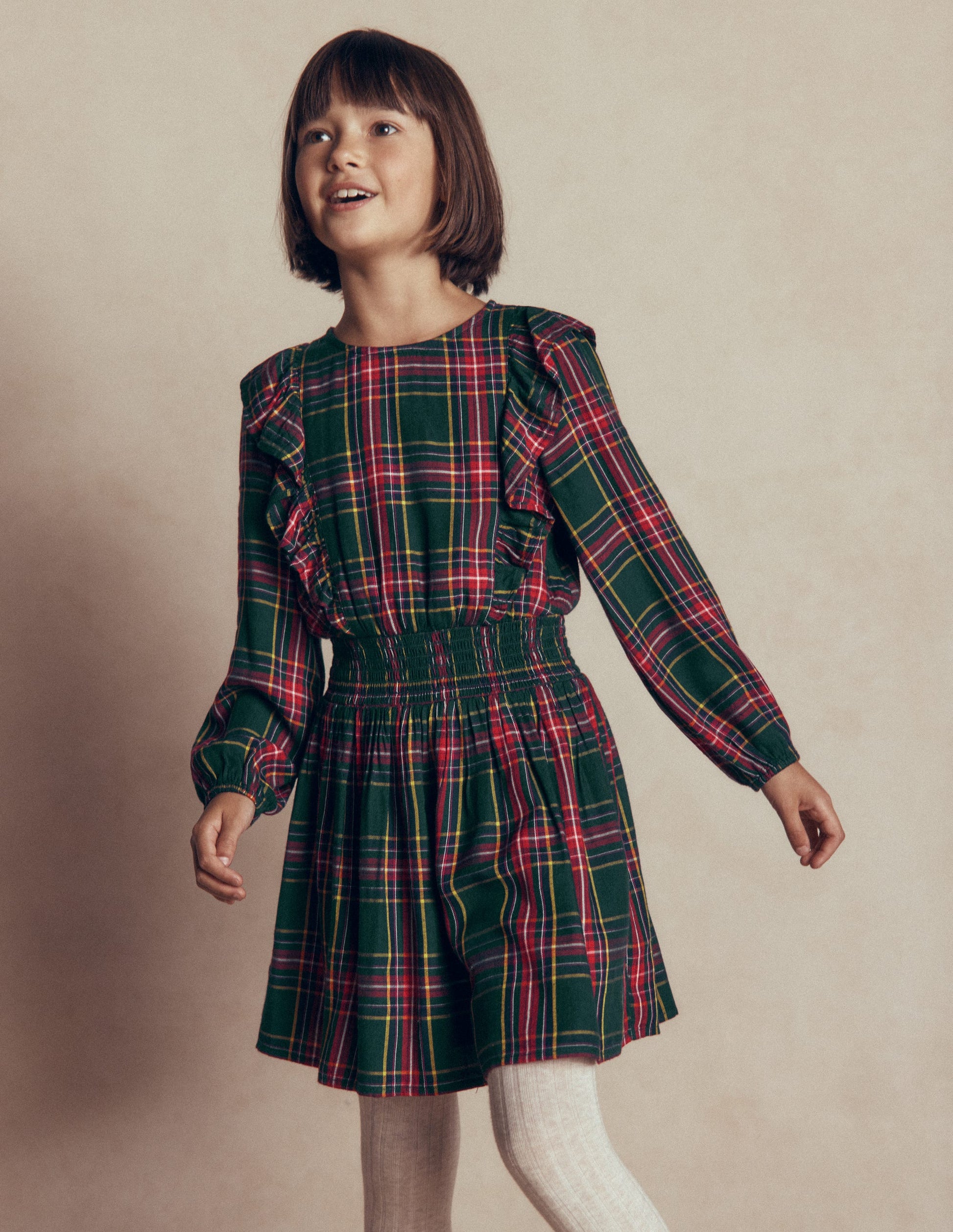 drop waist plaid dress Shirred - Green/ Red Check Cocktail Dress Macys Navy mother of the groom outfits SIZE:39IN this maxi dress combines