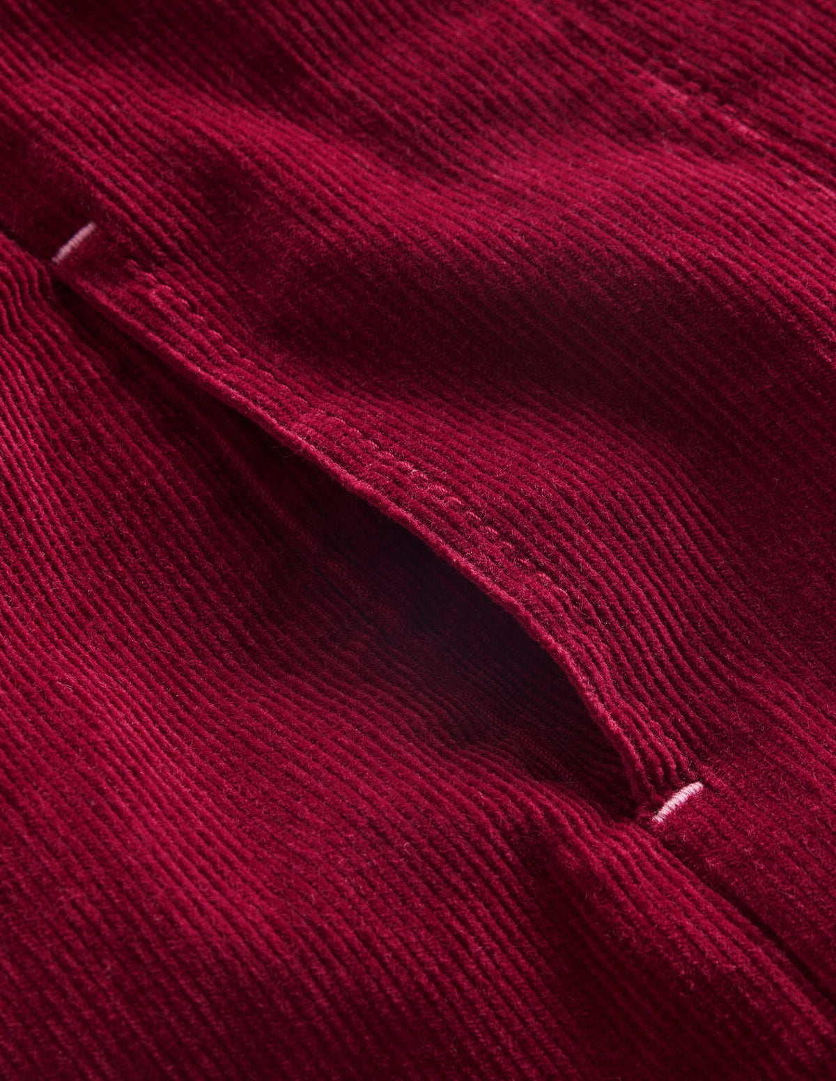 Pleated Skort-Ruby Red Cord-6