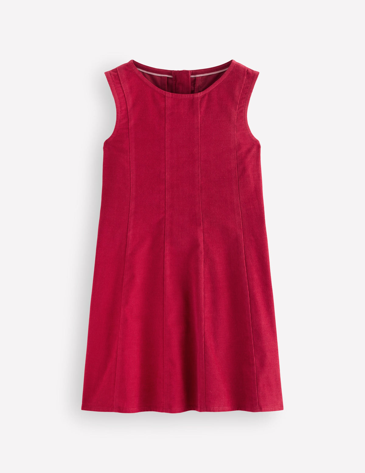 Willa Pinafore Dress-Red - Image 2
