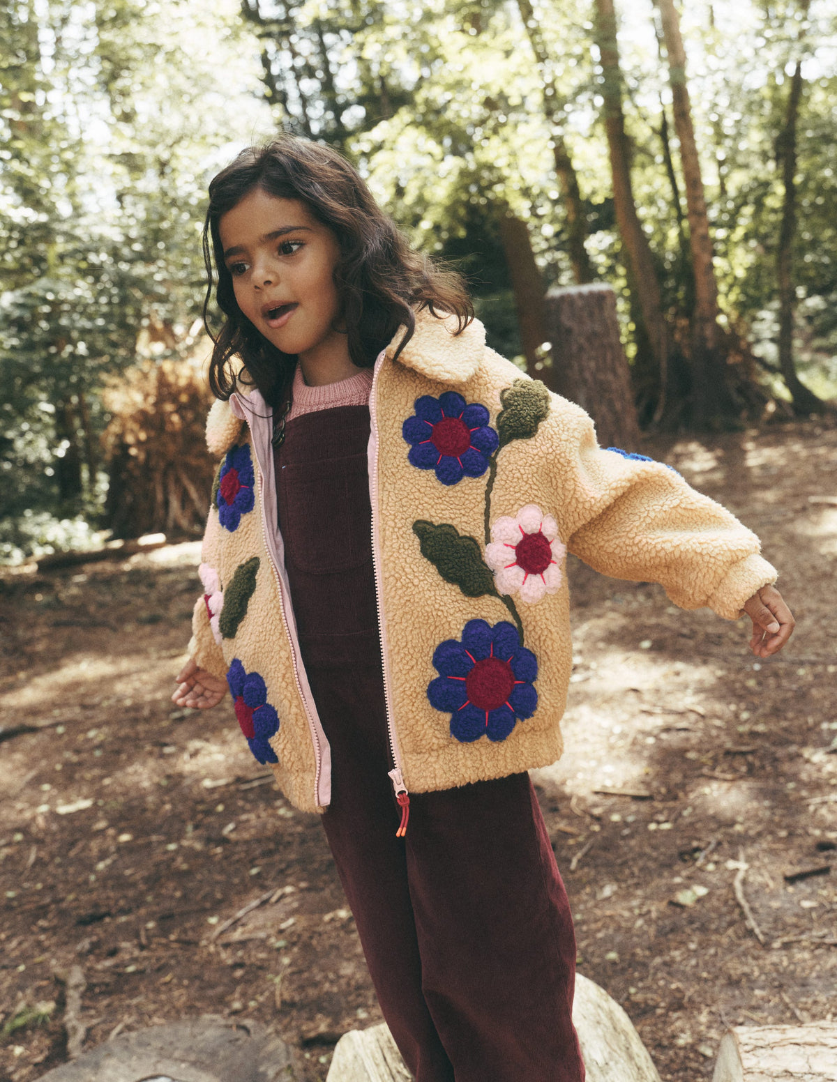 Collared Borg Jacket-Multi Applique-1