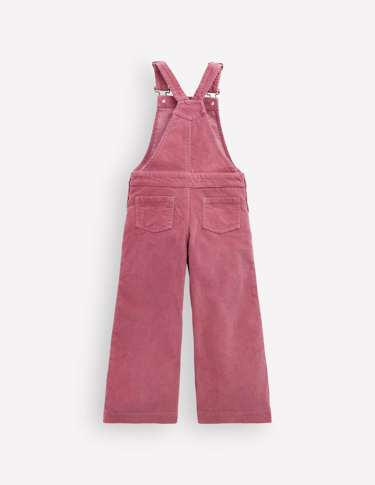 Wide Leg Overalls-Pink Heather Cord-2