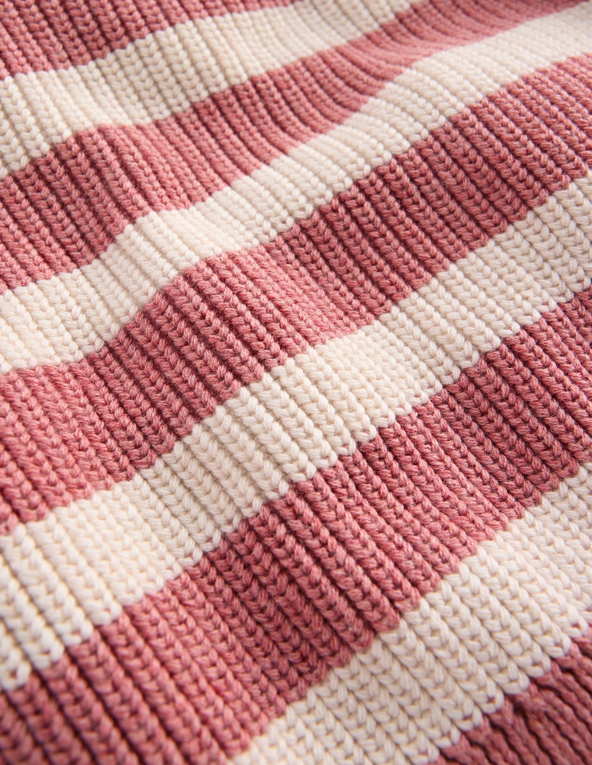Zip Up Neck Sweater-Dusty Rose Marl - Image 6