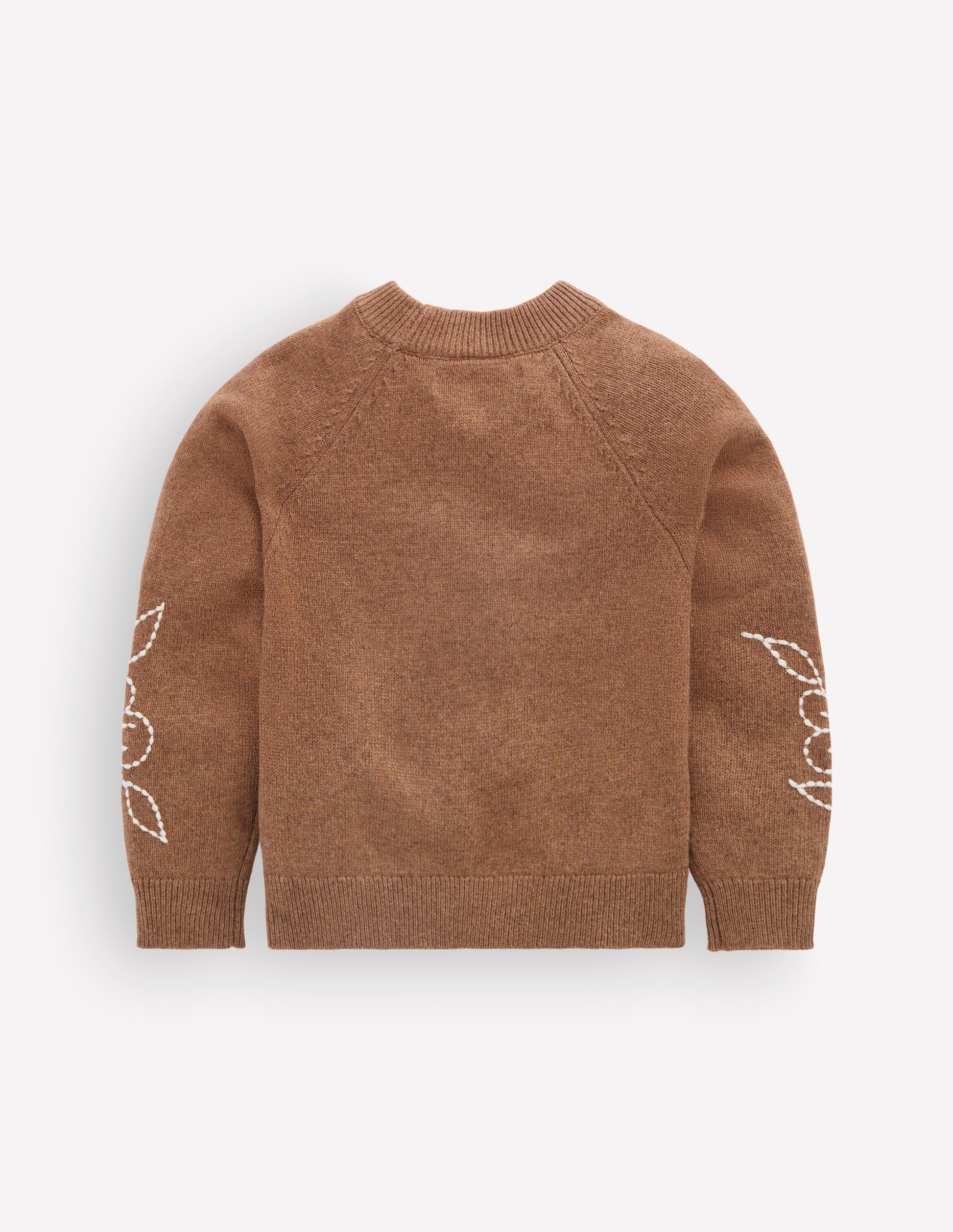 Crew Neck Sweater-Tortoise Shell Marl-2