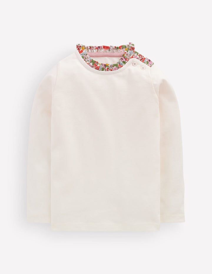 Frill Neck Breton-Soft Ivory