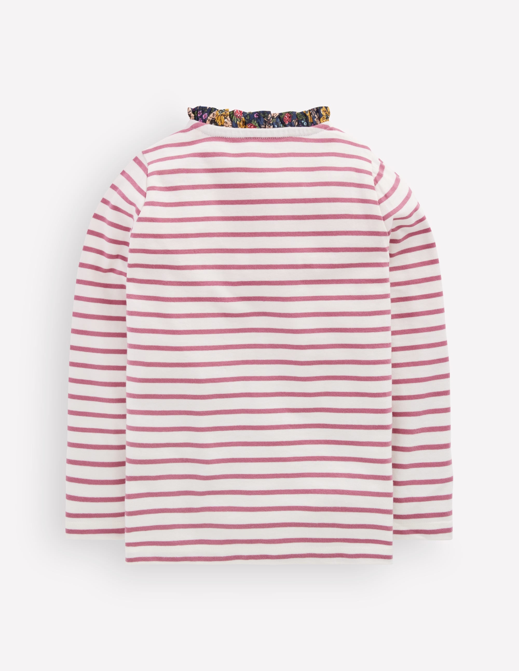 Frill Neck Breton-Pink Stripe - Image 2