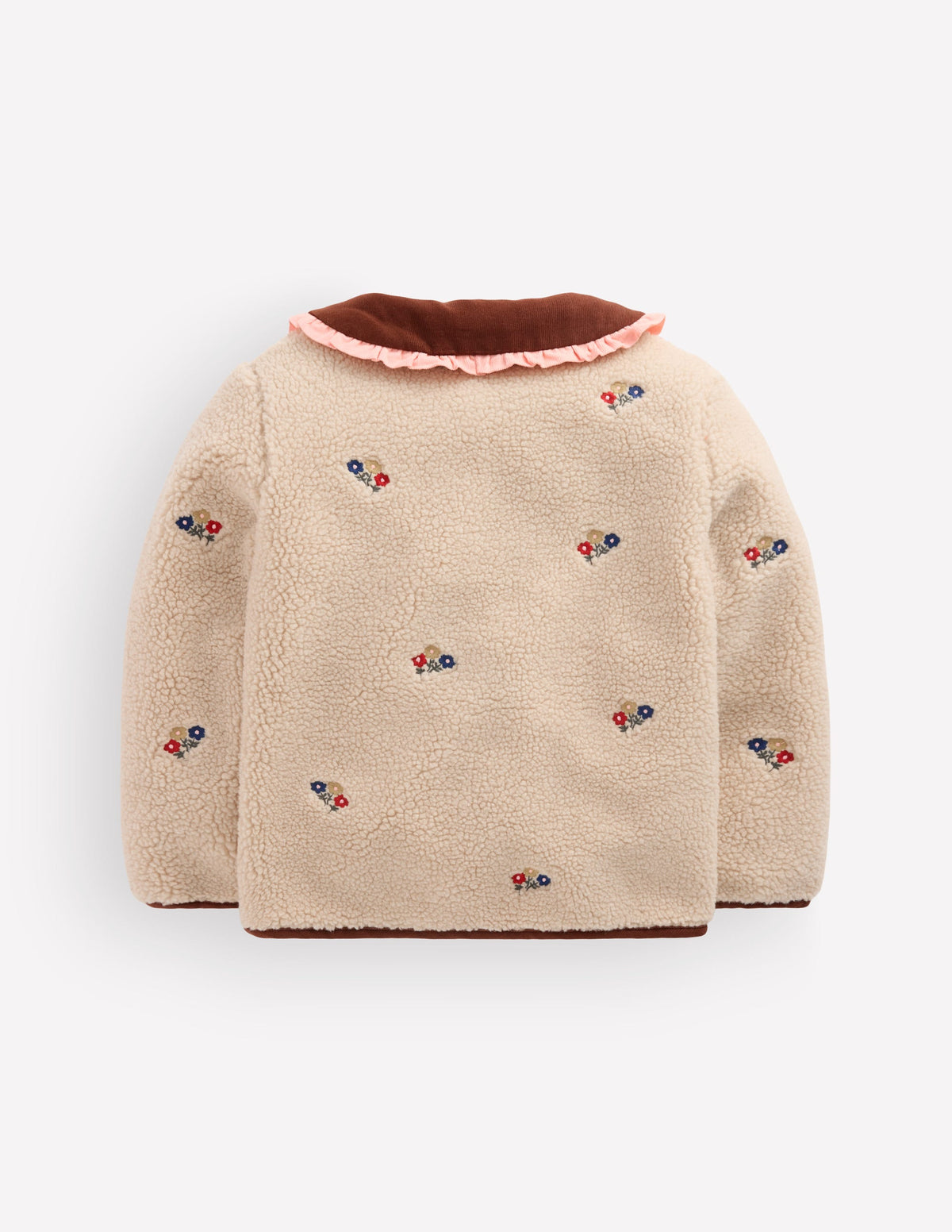 Embroidered Borg Jacket-Ivory Embroidery-6