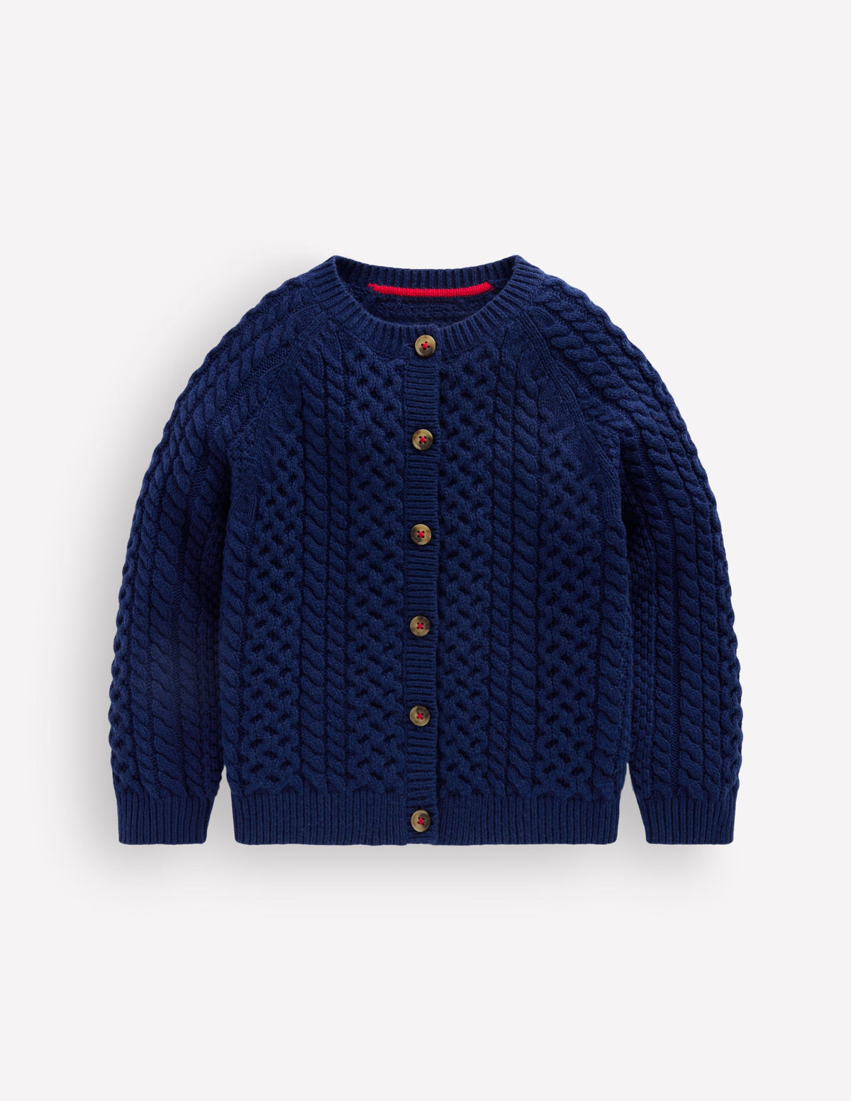 Cable Cardigan-Navy - Image 1